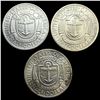 Image 2 : [3]1936 Silver Rhode Island Half Dollars UNCIRCULATED