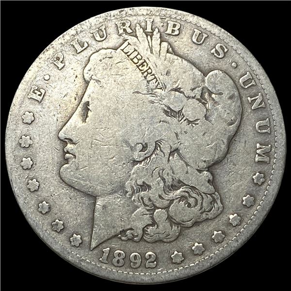 1892-S Silver Morgan Dollar NICELY CIRCULATED