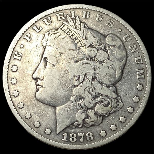 1878-CC Silver Morgan Dollar LIGHTLY  CIRCULATED