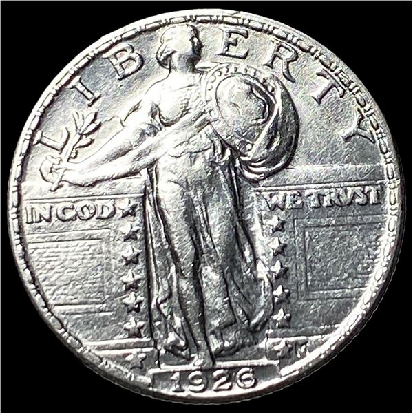 1926 Standing Liberty Silver Quarter CLOSELY  UNCIRCULATED