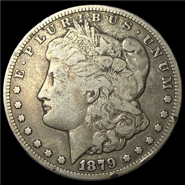 1879-CC Silver Morgan Dollar LIGHTLY CIRCULATED