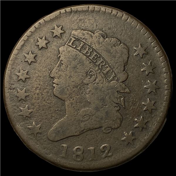 1812 Classic Head Large Cent LIGHTLY CIRCULATED