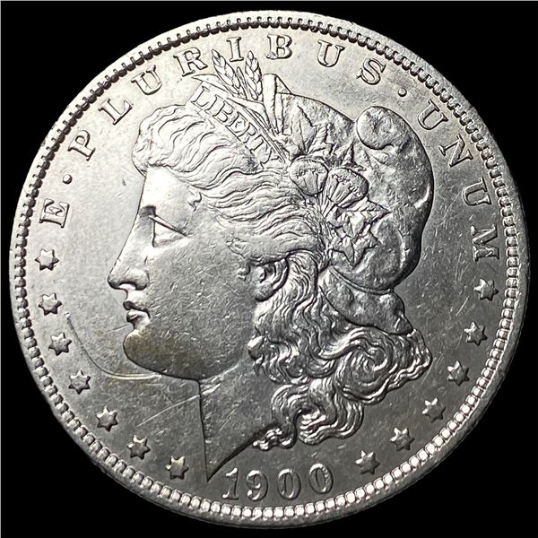 1900-O/CC Silver Morgan Dollar NEARLY UNCIRCULATED