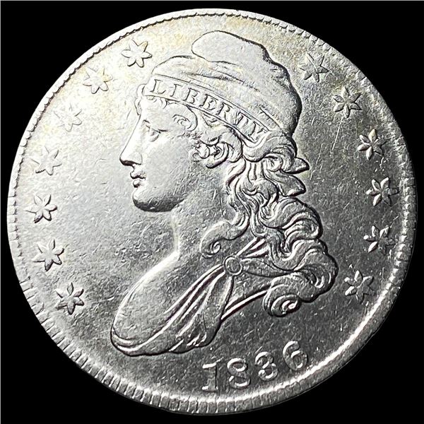1836 Capped Bust Half Dollar CHOICE BU