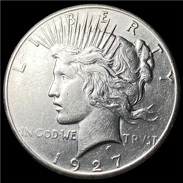1927 Silver Peace Dollar CLOSELY UNCIRCULATED