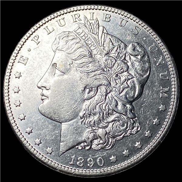 1890-CC Morgan Silver Dollar CLOSELY UNCIRCULATED