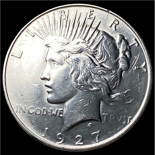 1927-D Silver Peace Dollar CLOSELY UNCIRCULATED