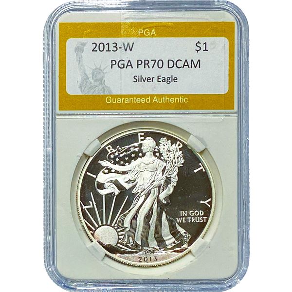 2013-W Silver Eagle PGA PR70 DCAM