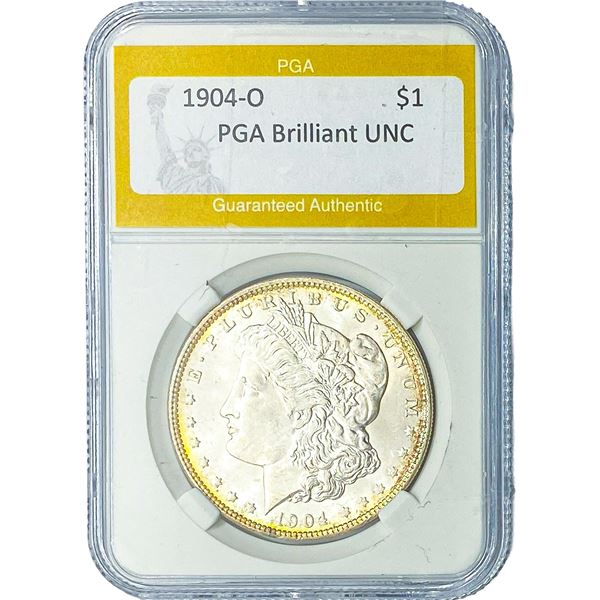 1904-O Morgan Silver Dollar PGA Brilliant UNC
