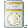 Image 1 : 1897-S Morgan Silver Dollar PGA MS63