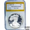 Image 1 : 2001-W Silver Eagle PGA PR70 DCAM