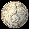 Image 2 : 1938 Germany Silver 5 Reichsmark