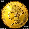 Image 1 : 1888 $3 Gold Piece UNCIRCULATED +
