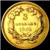 Image 2 : 1854 $3 Gold Piece UNCIRCULATED