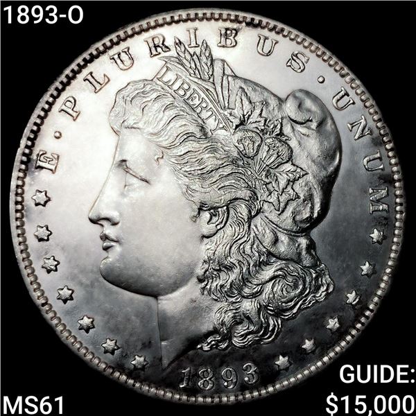 1893-O Morgan Silver Dollar UNCIRCULATED