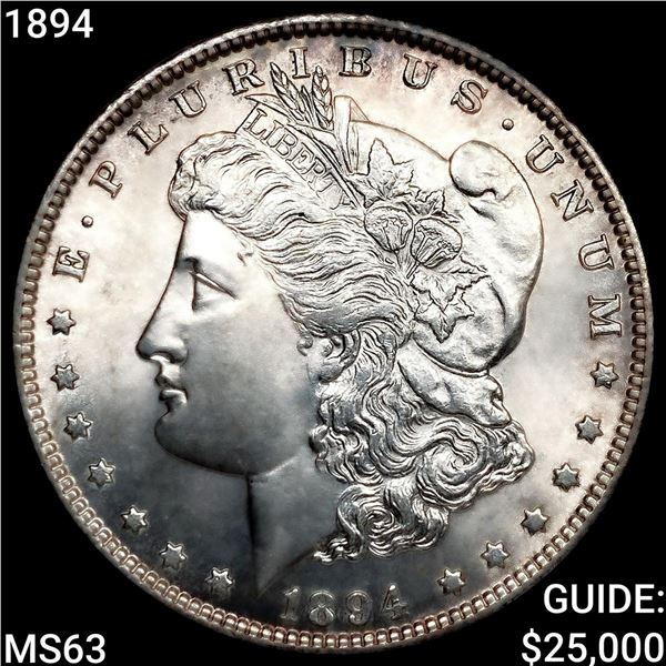 1894 Morgan Silver Dollar CHOICE BU