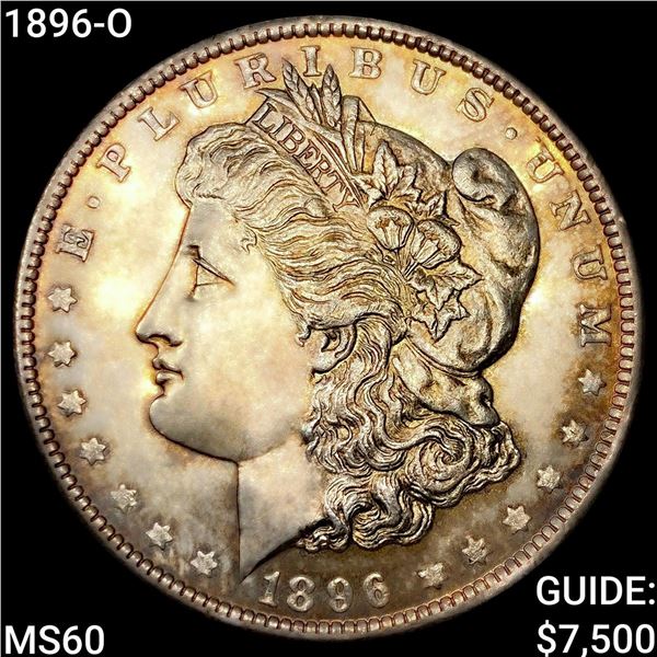 1896-O Morgan Silver Dollar UNCIRCULATED