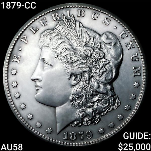 1879-CC Morgan Silver Dollar CHOICE AU
