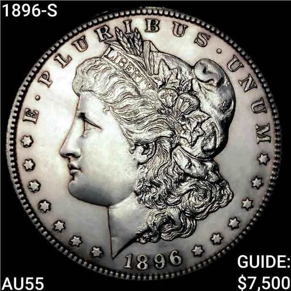 1896-S Morgan Silver Dollar HIGH GRADE