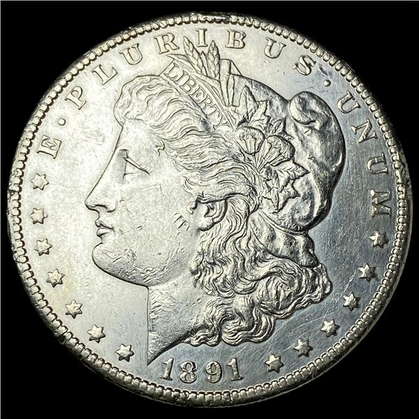 1891-CC Silver Morgan Dollar CLOSELY  UNCIRCULATED