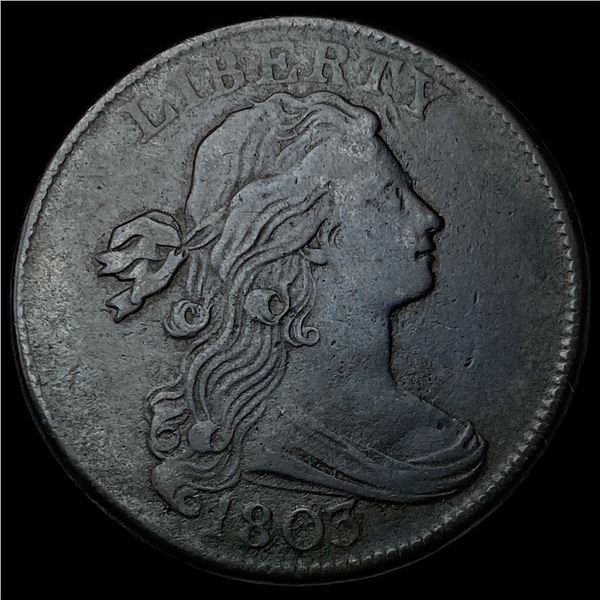 1803 Draped Bust Large Cent NEARLY UNCIRCULATED