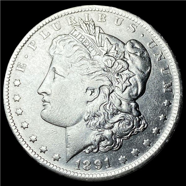 1891-O Silver Morgan Dollar CLOSELY  UNCIRCULATED