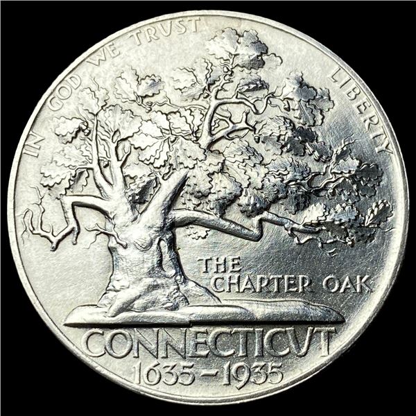 1935 Silver Connecticut Half Dollar UNCIRCULATED