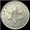 Image 1 : 1852 Silver Three-Cent Piece CLOSELY  UNCIRCULATED
