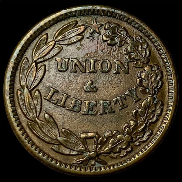 1863 Civil War Token D.L. Wing & Co. CLOSELY UNCIRCULATED