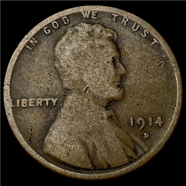 1914-D Lincoln Wheat Cent NICELY CIRCULATED