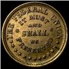 Image 2 : 1863 Civil War Token Army & Navy CLOSELY UNCIRCULATED