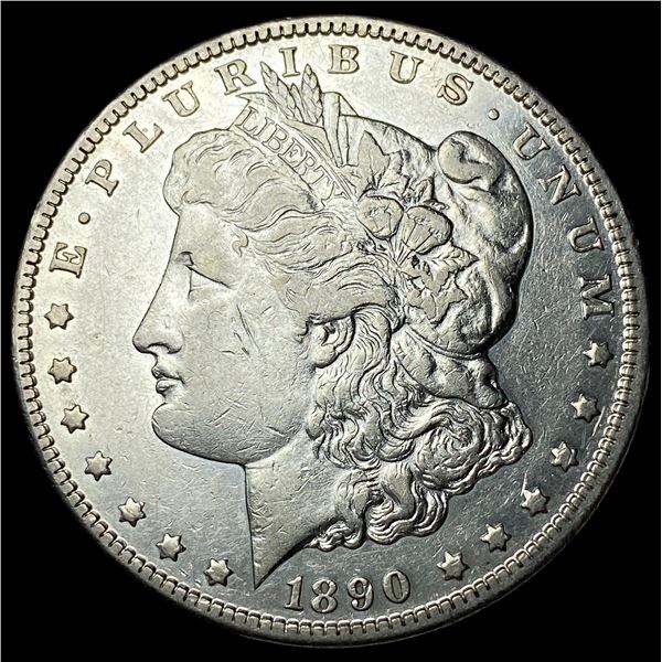 1890-CC Silver Morgan Dollar CLOSELY  UNCIRCULATED
