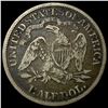 Image 2 : 1875-S Silver Half Dollar LIGHTLY CIRCULATED