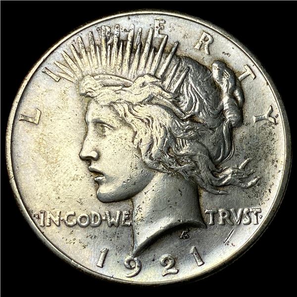 1921 Silver Peace Dollar CLOSELY UNCIRCULATED