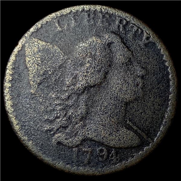 1794 Liberty Cap Large Cent LIGHTLY  CIRCULATED