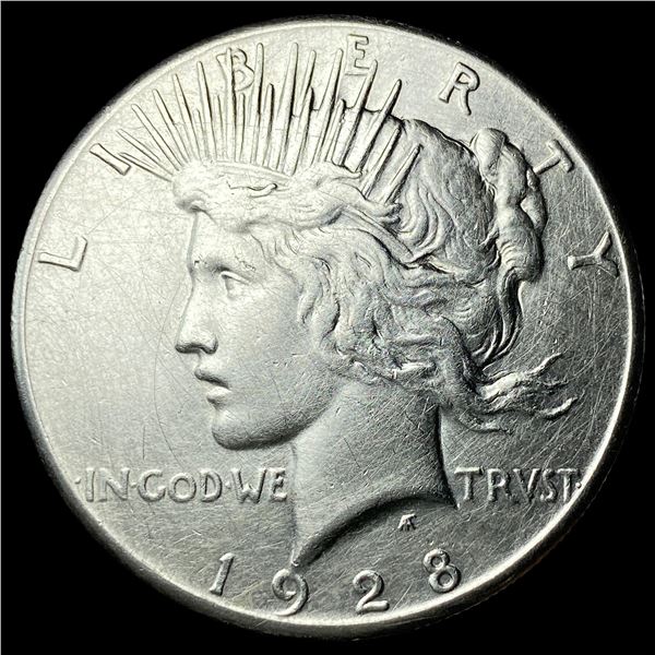 1928 Peace Silver Dollar CLOSELY UNCIRCULATED