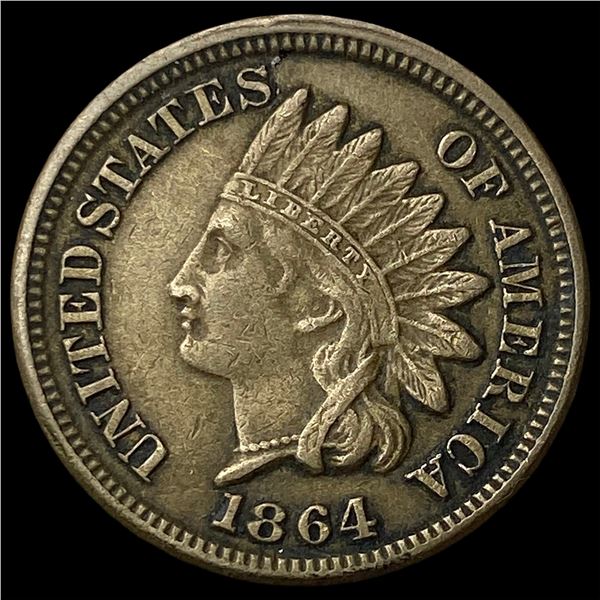 1864 Indian Head Cent NEARLY UNCIRCULATED
