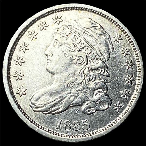 1835 Capped Bust Dime CLOSELY UNCIRCULATED