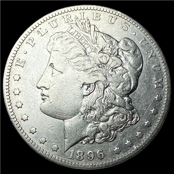1896-S Silver Morgan Dollar NEARLY  UNCIRCULATED