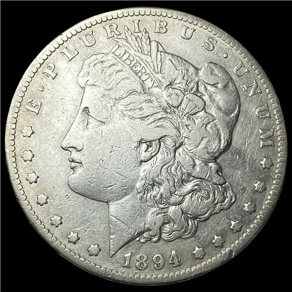 1894-S Silver Morgan Dollar LIGHTLY  CIRCULATED