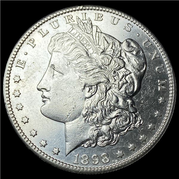1898-S Silver Morgan Dollar CHOICE AU