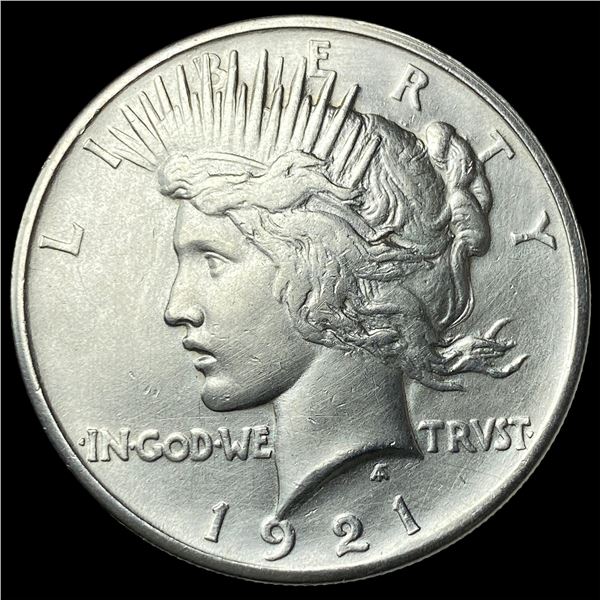 1921 Silver Peace Dollar CLOSELY UNCIRCULATED