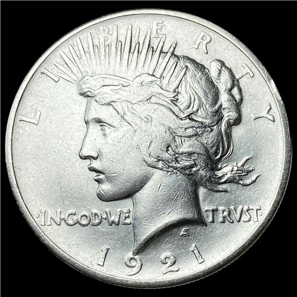 1921 Silver Peace Dollar CLOSELY UNCIRCULATED