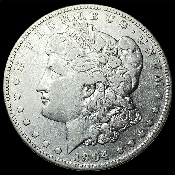 1904-S Silver Morgan Dollar LIGHTLY  CIRCULATED
