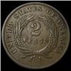 Image 2 : 1868 Two-Cent Piece NEARLY UNCIRCULATED