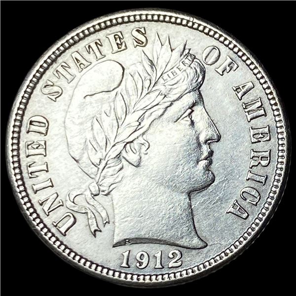1912-D Silver Barber Dime CLOSELY  UNCIRCULATED