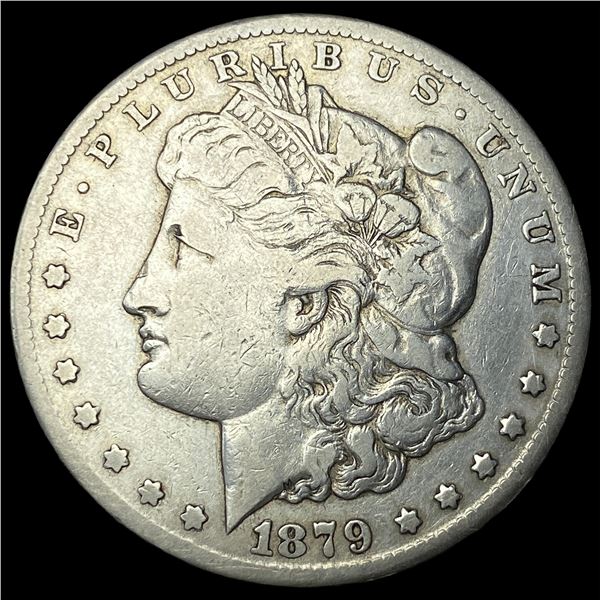 1879-CC Silver Morgan Dollar NEARLY  UNCIRCULATED