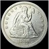 Image 1 : 1856-O Silver Seated Liberty Quarter CLOSELY  UNCIRCULATED