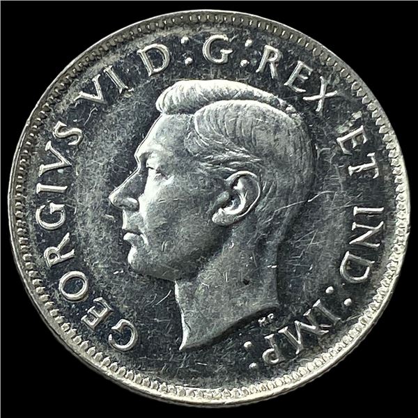 1947 Canada Silver 25 Cents UNCIRCULATED