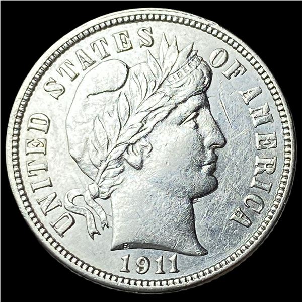 1911-D Silver Barber Dime CLOSELY  UNCIRCULATED